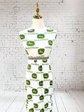 Timeless “Deere” Design
By the half yard Double Brushed Poly