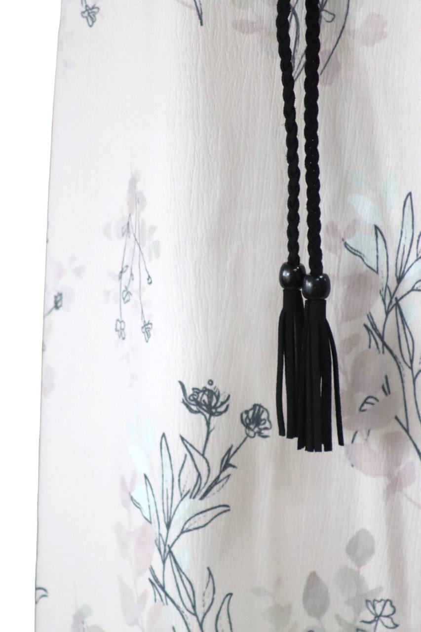 Pineskin Faded Peach Sweet pea sprigs by the half yard