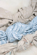 Muted Beige Garland by the half yard  Wide Rib