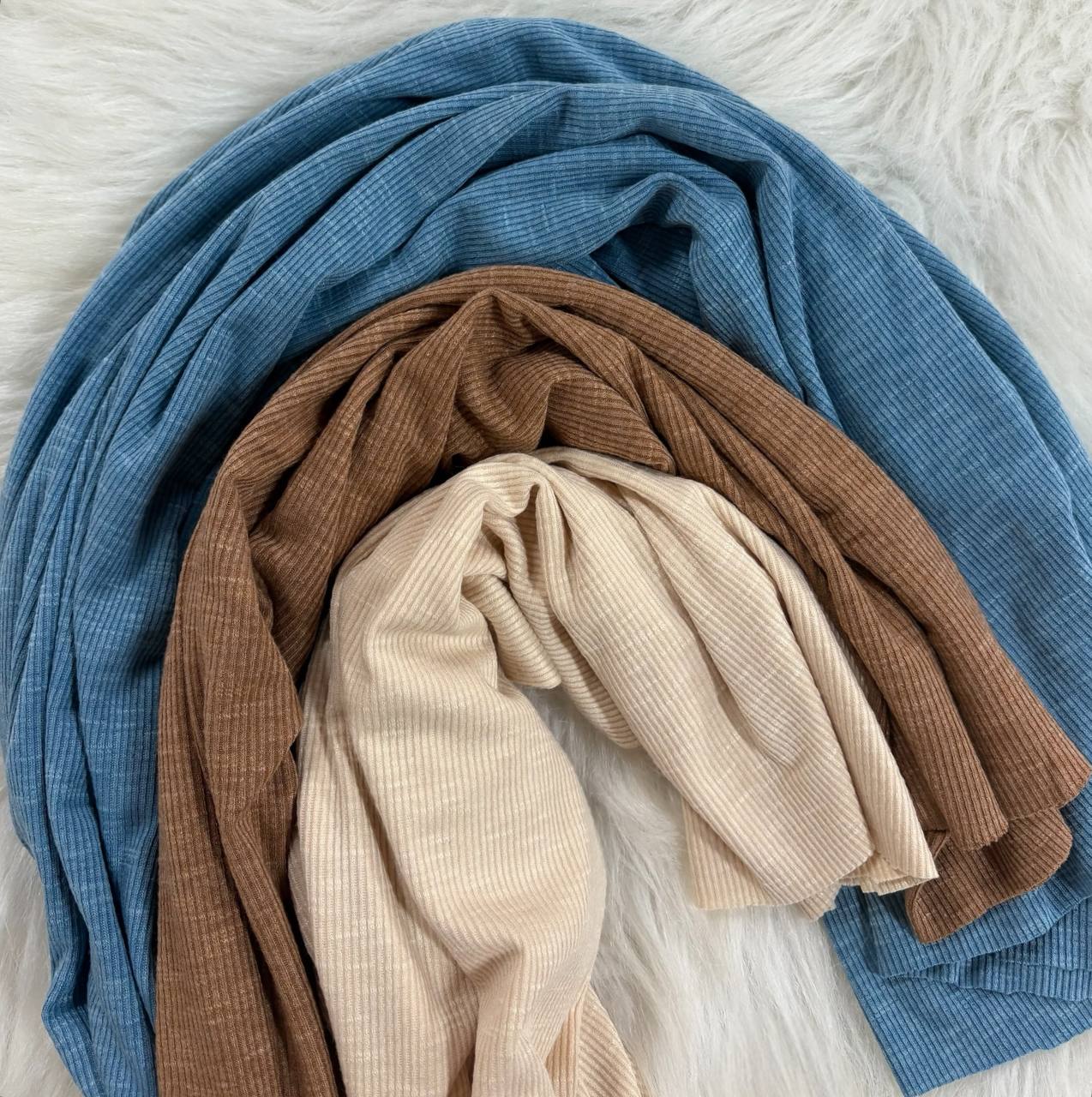 Heathered Reign Rib solid by the half yard