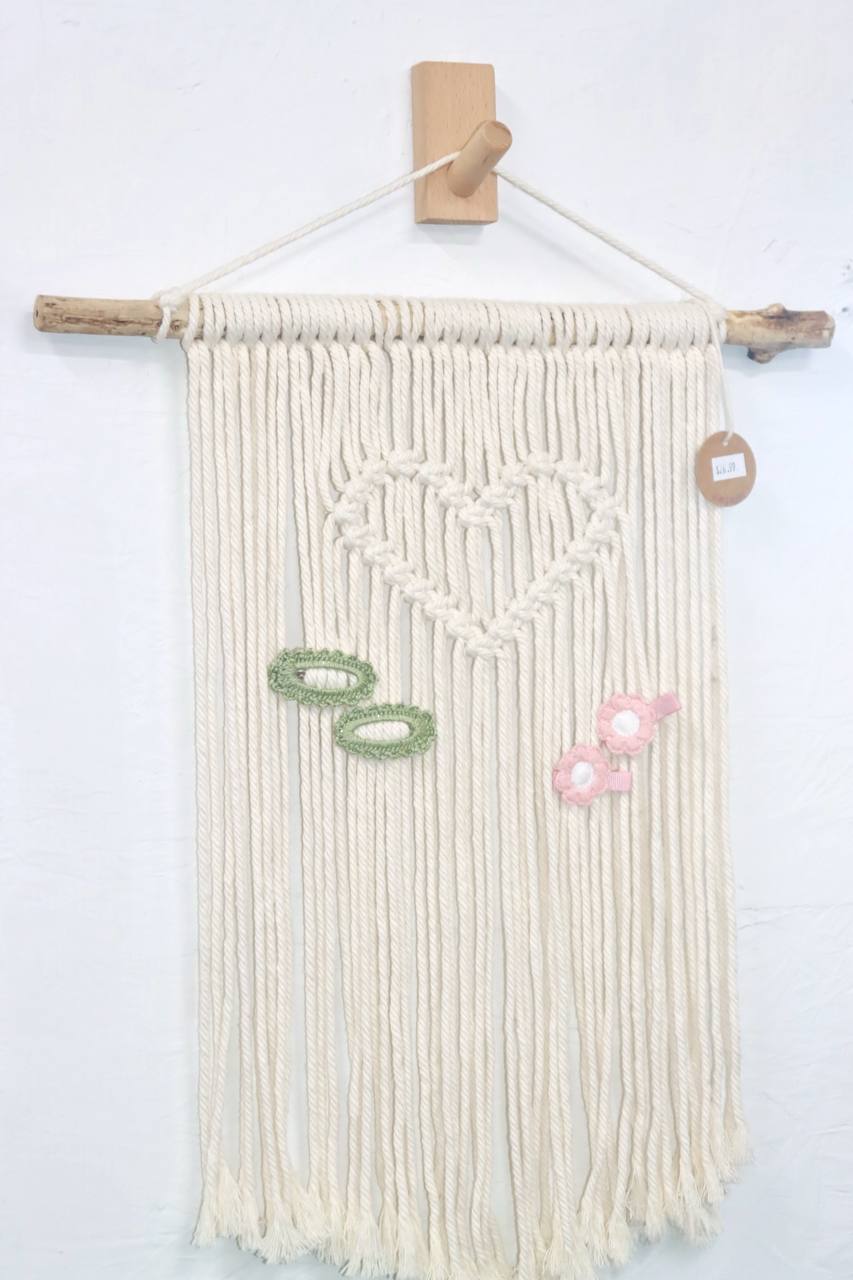 Macrame Hair Accessory hanger