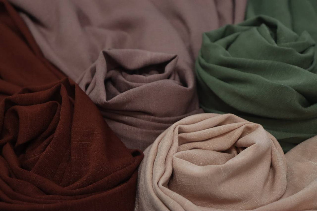 Linen Look Solid  by the half yard