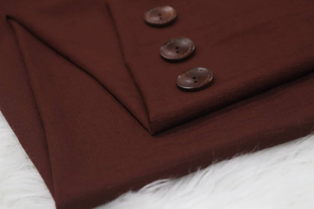 Linen Look Solid  by the half yard