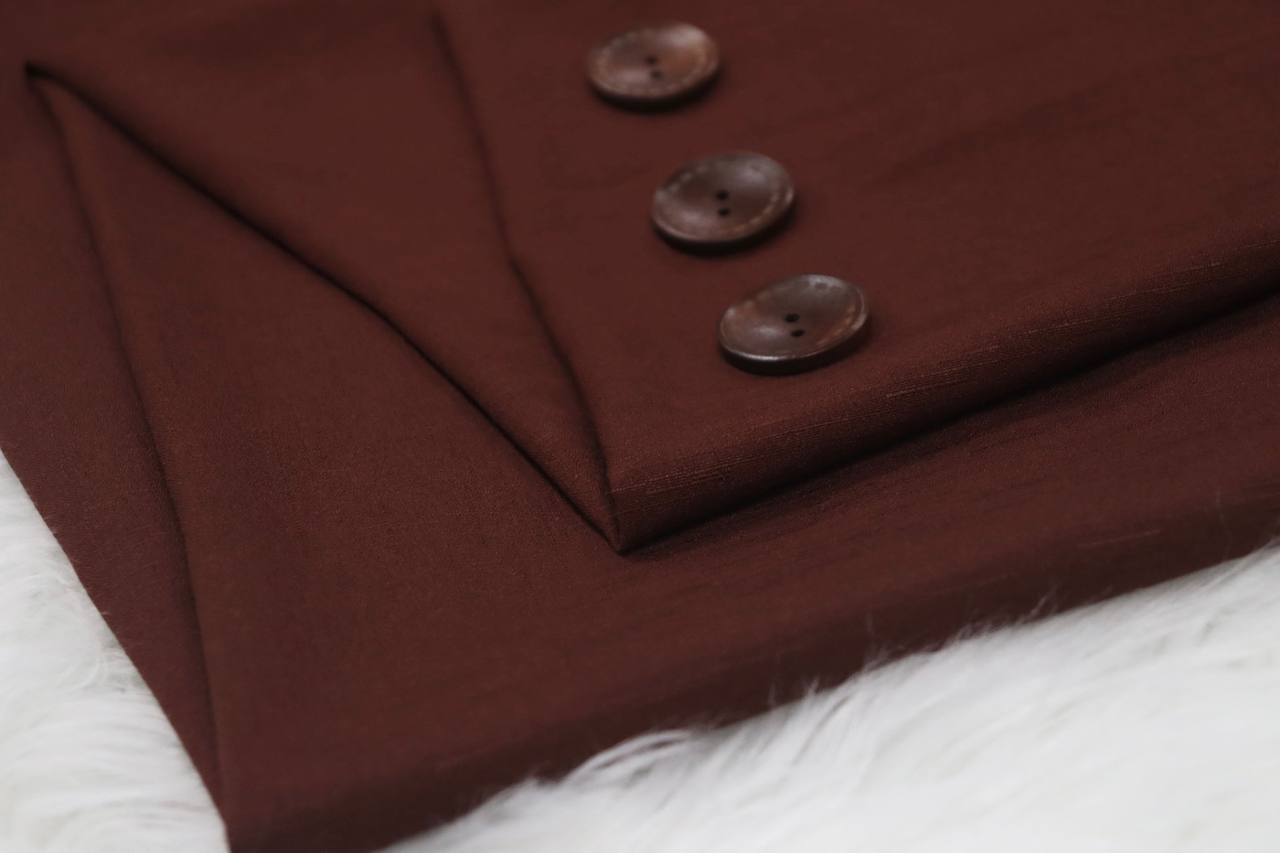 Linen Look Solid  by the half yard