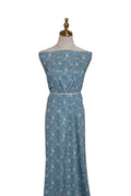 “Pepin” Glammer Polyester by the half yard