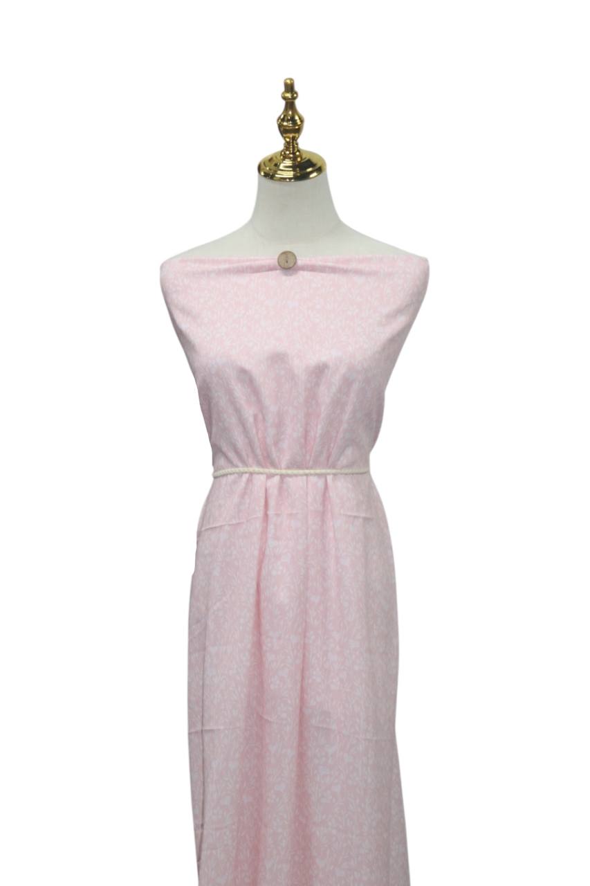 “ Brilliant blush” Ditsy heart sprigs  Feather Poly