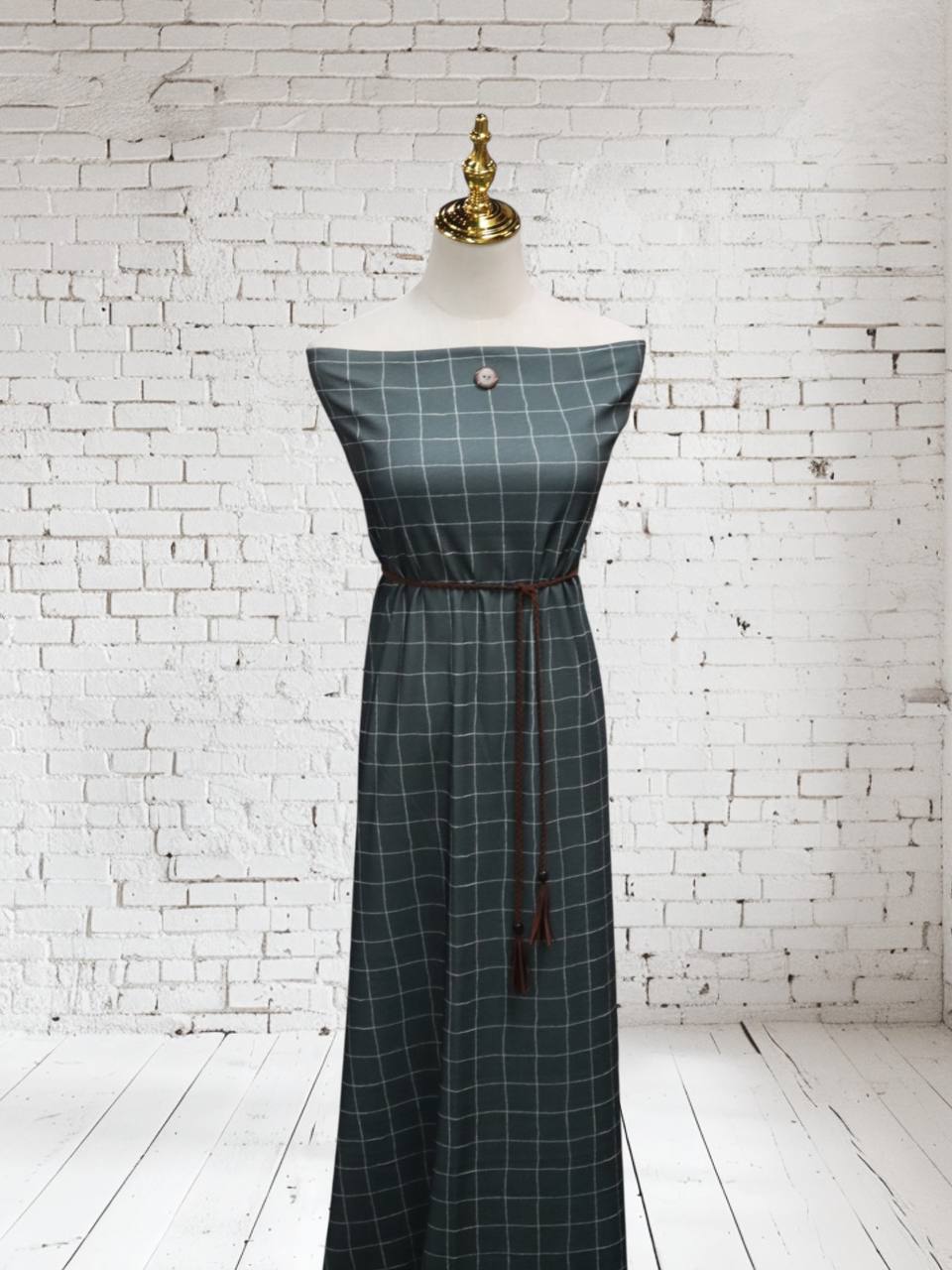 Lightweight Liverpool  Timeless Forest  Plaid
By the half yard