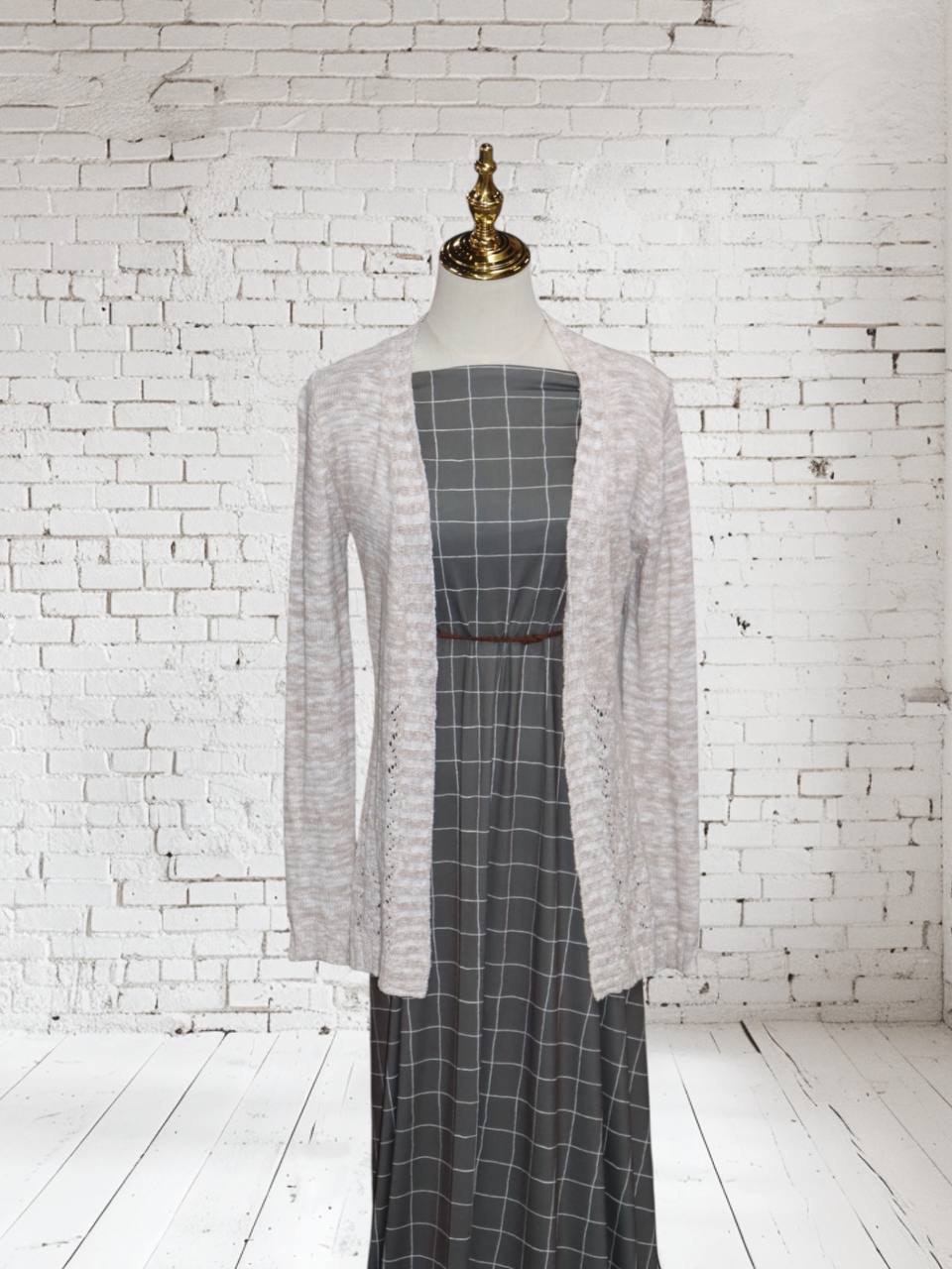 Double brushed  Timeless Charcoal Plaid
By the half yard