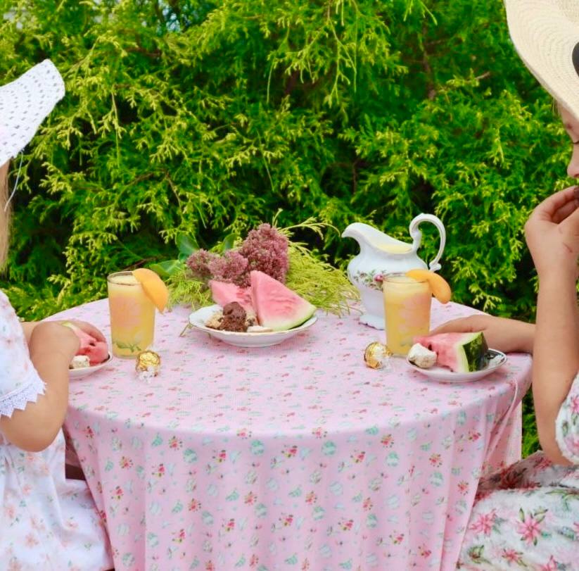 Tea time Petite Rib Knit by the half yard