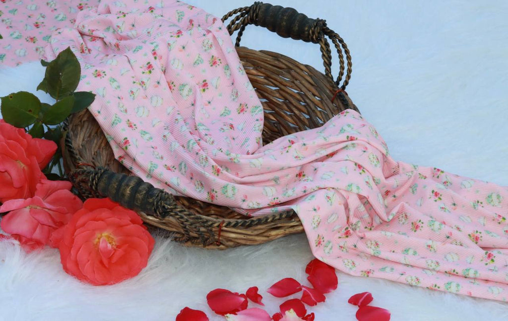 Tea time Petite Rib Knit by the half yard