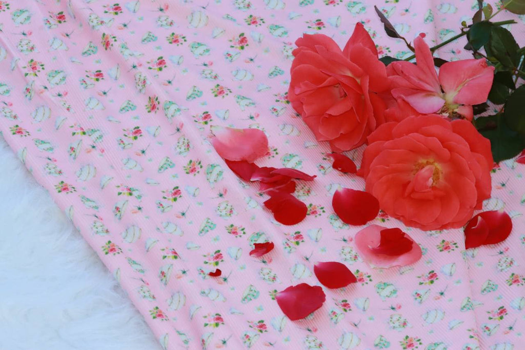 Tea time Petite Rib Knit by the half yard