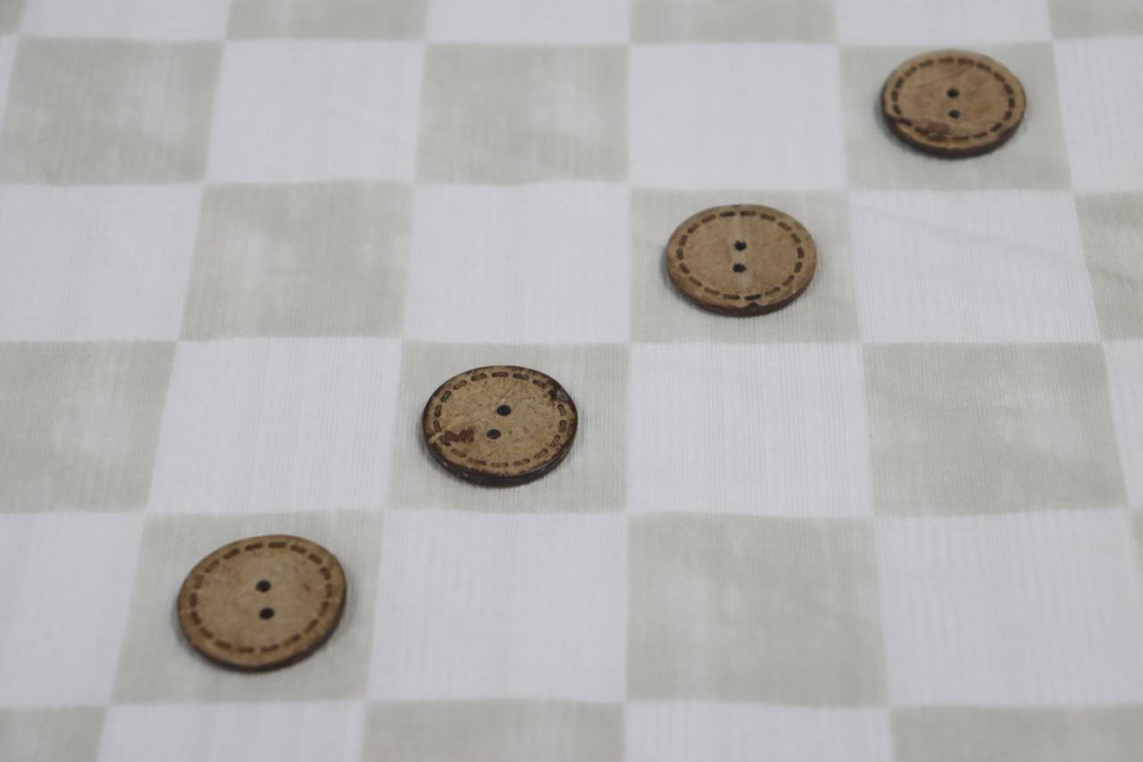 Trendy checks on Stretch Variegated Rib by the half yard