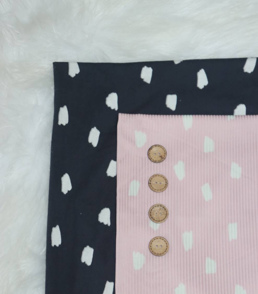 Modern Dash  by the half yard  Cotton Spandex