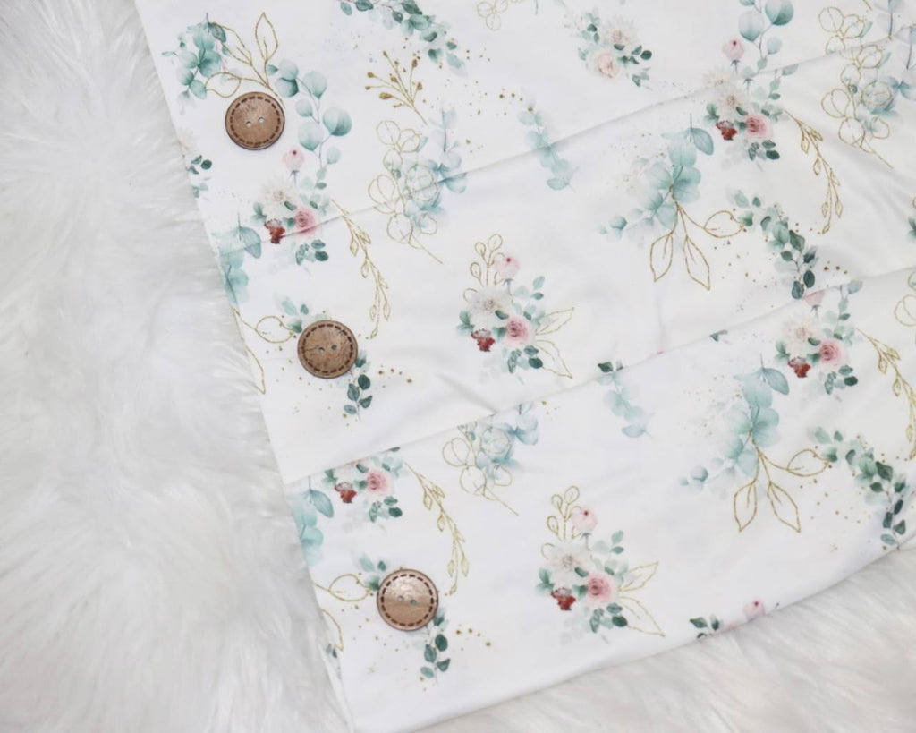 DTY Eucalyptus Floral by the half yard
