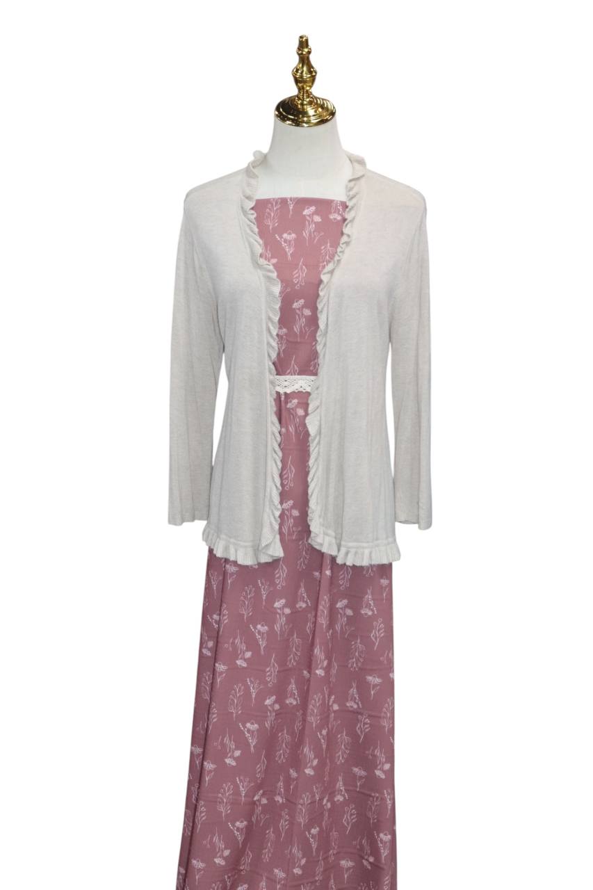 Spice “Hanna” Wavy crêpe by the half yard