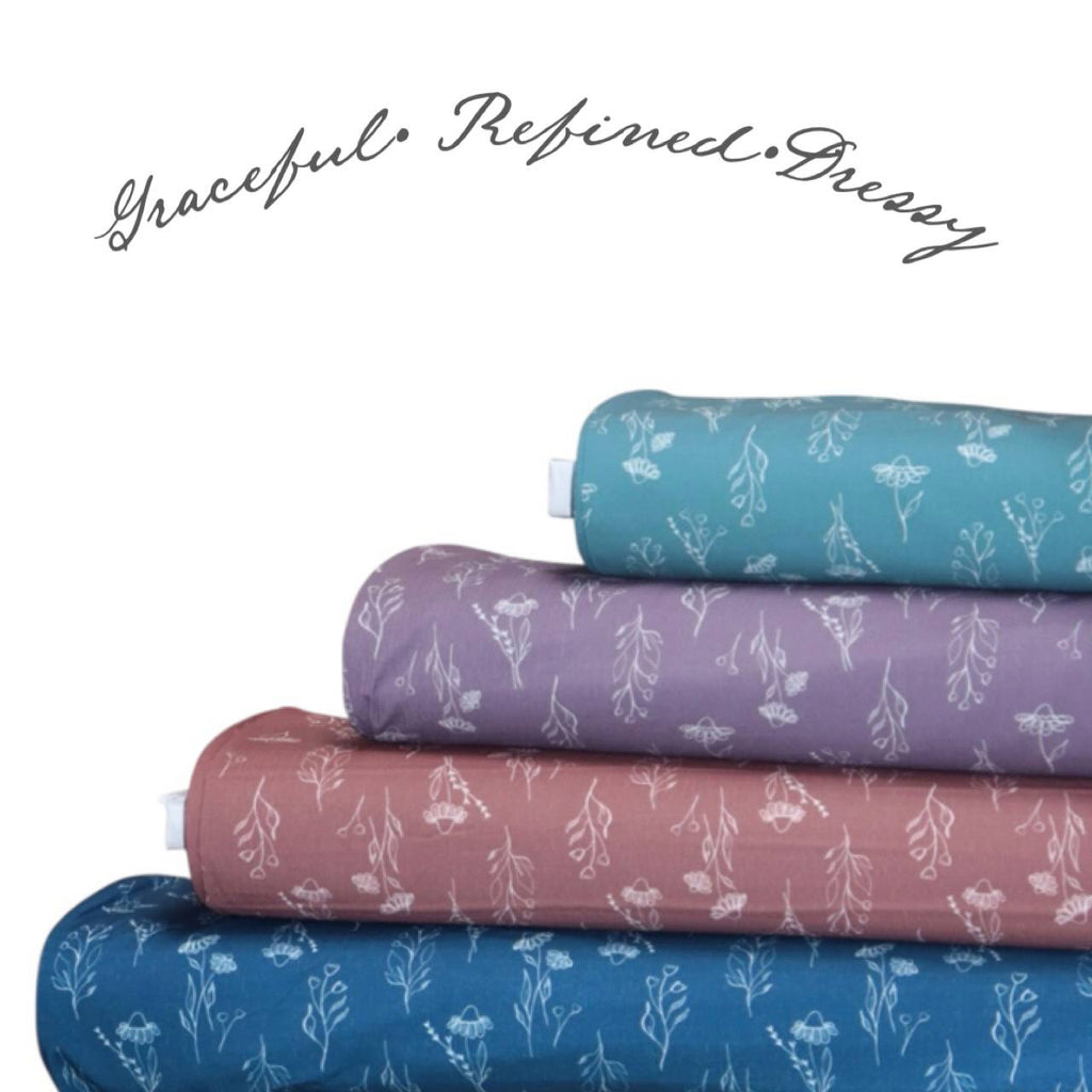 Spice “Hanna” Wavy crêpe by the half yard