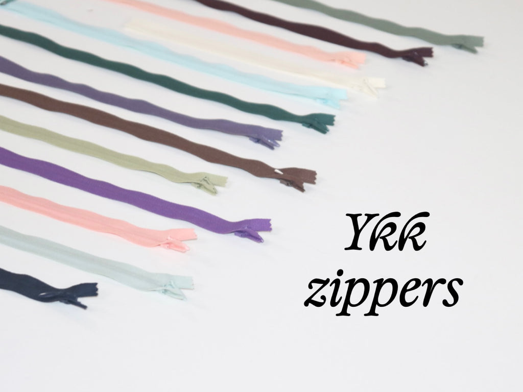 Ykk Zippers (match my fabric)