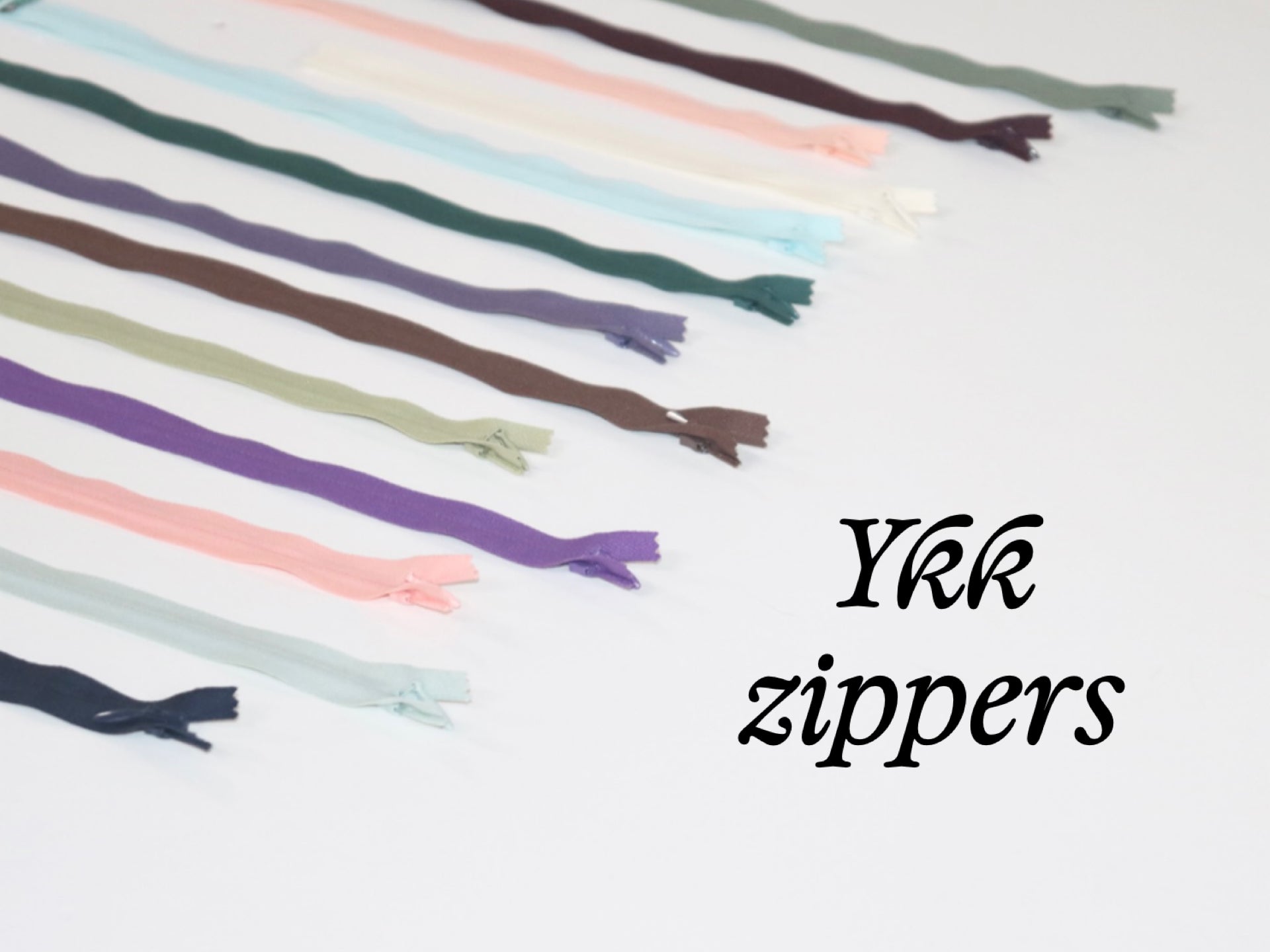 Ykk Zippers (match my fabric)