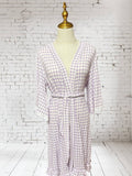Small brushed rib handmade robe